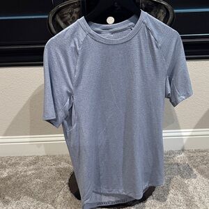 lululemon athletica Blue Short Sleeve Tee